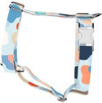 april & june Pasztell kék és barack - Kutyahám és Macskahám - Pastel blue and peach - april & june (anj-h-253-XS-15-S)