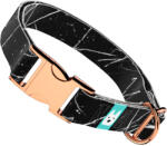 april & june Fekete márvány - Kutya Nyakörv - april & june (anj-c-232-XXS-15-R)