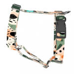 april & june Pasztell, Oliva, Rózsaszín Kamuflázs - Kutyahám és Macskahám - Pastel Pink Camouflage - april & june (anj-h-131-XS-15-P)