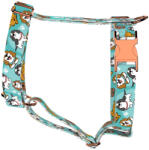 april & june Spániel - Cavalier, kék - Kutyahám és Macskahám - blue - april & june (anj-h-259-XS-15-R)