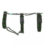 april & june Klasszikus Zöld Kockás - Biztonsági Kutyahám és Macskahám - Classic Christmas Tartan Green - april & june (anj-sh-214-XS-15-P)