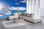 DIMEX ART Самозалепваща се флизелинова фототапета летящо ято птици 375 x 250 см