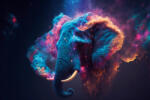 DIMEX ART Флизелинов фототапет слон 375 x 250 см