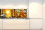 DIMEX ART Фототапет за кухня - цветна есенна гора 180 x 60 см