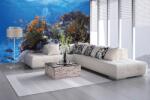 DIMEX ART Самозалепваща се флизелинова фототапета пасаж червени риби 375 x 250 см