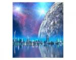 DIMEX ART Флизелинов фототапет футуристичен град 225 x 250 см