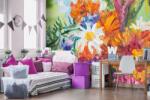 DIMEX ART Самозалепваща се флизелинова фототапета картина - цветен букет 375 x 250 см