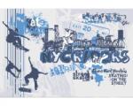 DIMEX ART Флизелинов фототапет скейтборд 375 x 250 см