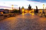 DIMEX ART Флизелинов фототапет карловият мост през нощта 375 x 250 см