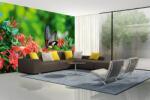 DIMEX ART Самозалепваща се флизелинова фототапета пеперуда върху цвете 375 x 250 см