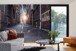 DIMEX ART Самозалепваща се флизелинова фототапета стара алея 375 x 250 см