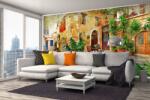 DIMEX ART Самозалепваща се флизелинова фототапета стара гръцка улица 375 x 250 см