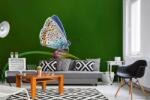 DIMEX ART Самозалепваща се флизелинова фототапета пеперуда на пъпка 375 x 250 см