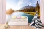 DIMEX ART Самозалепваща се флизелинова фототапета замъкът, канада 375 x 250 см