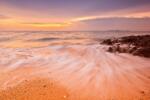 DIMEX ART Флизелинов фототапет здрач на плажа 375 x 250 см
