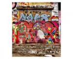 DIMEX ART Флизелинов фототапет улица с графити 225 x 250 см