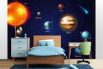 DIMEX ART Самозалепваща се флизелинова фототапета планети 375 x 250 см