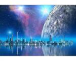 DIMEX ART Флизелинов фототапет футуристичен град 375 x 250 см