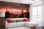 DIMEX ART Самозалепваща се флизелинова фототапета аляска aurora borealis 375 x 250 см