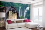 DIMEX ART Самозалепваща се флизелинова фототапета пантера на дърво 375 x 250 см