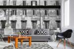 DIMEX ART Самозалепваща се флизелинова фототапета фасада на стара сграда 375 x 250 см