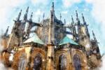 DIMEX ART Флизелинов фототапет готическа катедрала 375 x 250 см