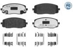 MEYLE set placute frana, frana disc MEYLE -PD: Advanced performance and design. 025 242 7516/PD (025 242 7516/PD)
