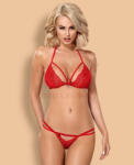 Obsessive 838 piros szett - L/XL (5901688216682)