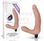 Lovetoy Pánt nélküli vibrációs élethű dupla dildó - Lovetoy (6970260907163)