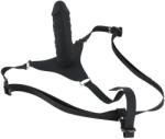 You2Toys - Silicone Strap-On - felcsatolható dildó (fekete) (NK05170970000)