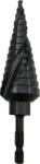 ABRABORO HSS-TiAlN lépcsős fúró E 6, 3 IMPACT 4-20 mm (020391180420)