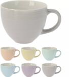 Gastro Kerámia kávéscsésze, pasztell árnyalatok, különböző színek, Űrtartalom: 0, 51 liter, magasság: 95 mm, átmérő: 115 mm