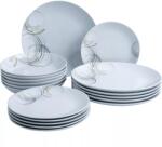 Gastro Sera 18 részes étkészlet, porcelán