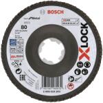 Bosch 2608619203, X571, Best for Metal, X-LOCK, hajlított változat, Ø 125 mm, G 80 (2.608.619.203)