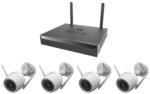 Ezviz H3C 2K+ Wi-Fi KIT/ bullet/ 4Mpix/ 1x NVR CS-X5S-R100-8W/ 4x Cameră IP H3C 2K+/ HDMI/ VGA/ Wi-Fi/ LAN