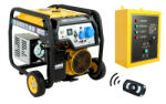 Stager Generator curent Stager FD 6500ER putere 5.5 kW 230V benzina pornire electrica telecomanda AVR bobinaj cupru automatizare ATS (5160016500+5160000001)