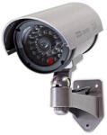 Nedis cameră de securitate falsă cu LED infraroșu/ bullet/ IP44/ exterior/ gri