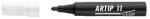 ICO Flipchart marker ICO Artip 11 Teddy kerek fekete 1-3mm (9580016006) - vectraline