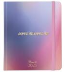 PLANALL Határidőnapló PLANALL New Classic B/5 heti keményfedelű gumis Live 2026 (21552) - vectraline