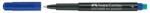 Faber-Castell Alkoholos marker FABER-CASTELL Multimark 1513 F 0, 6 mm kék (151351)