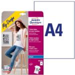 AVERY Textilre vasalható fólia AVERY MD1002 világos pólóra vasalható tintasugaras nyomtatóhoz 10 lapos (MD1002)