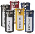 DURABLE Kulcscímke DURABLE műanyag vegyes színek 6 darabos (195700) - vectraline