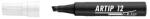 ICO Flipchart marker ICO Artip 12 vágott fekete 1-4mm (9580002007)