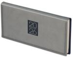 TopTimer Zsebnaptár TOPTIMER Classic C030 fekvő sárga lapos szürke 2027 (C030C-005) - vectraline