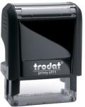TRODAT Bélyegző TRODAT Printy 4.0 4911 eco-fekete ház kék párna (4911F/K) - vectraline