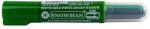 SNOWMAN Táblamarker SNOWMAN patronos kerek zöld (RBG-12 ZÖLD) - vectraline