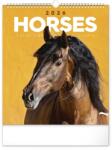 REALSYSTEM Falinaptár REALSYSTEM 300x340mm álló Horses 2026 (6087-HO) - vectraline
