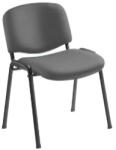  Tárgyalószék 1120 TN C. 73 szürke szövettel fekete lábbal - vectraline