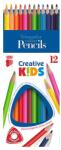 ICO Színes ceruza ICO Creative Kids háromszögletű 12 darabos (7140148002) - vectraline