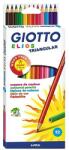 GIOTTO Színes ceruza GIOTTO Elios Wood Free háromszögletű 12 darabos (275800)